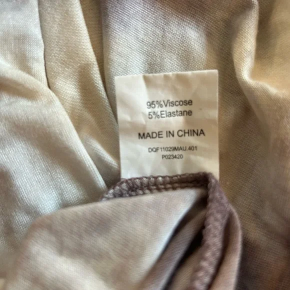 DISSH sleeveless tie-dyed stretch dress with back slit - Picture 4 of 5